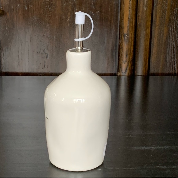OIL & VINEGAR Rae Dunn Oil & Vinegar Ceramic Cruet Bottle Set - Picture 6 of 12